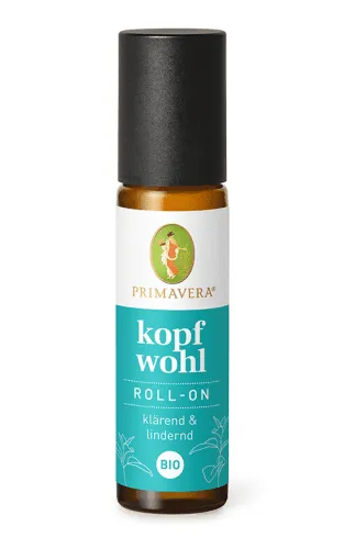 Primavera Aroma-Roller Kopfwohl bio, 10 ml