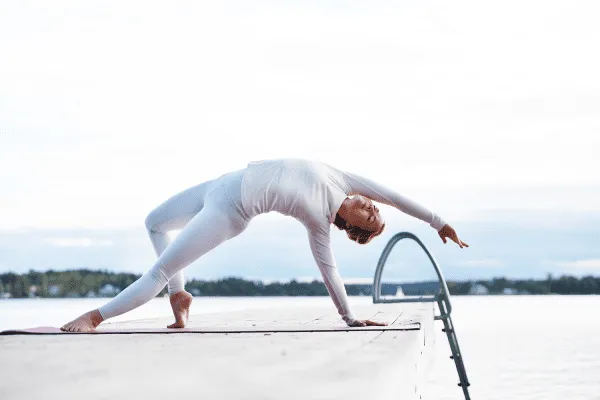 SISSEL Pilates & Yoga Matte, 180 x 60 x 0,6 cm, dunkelrot