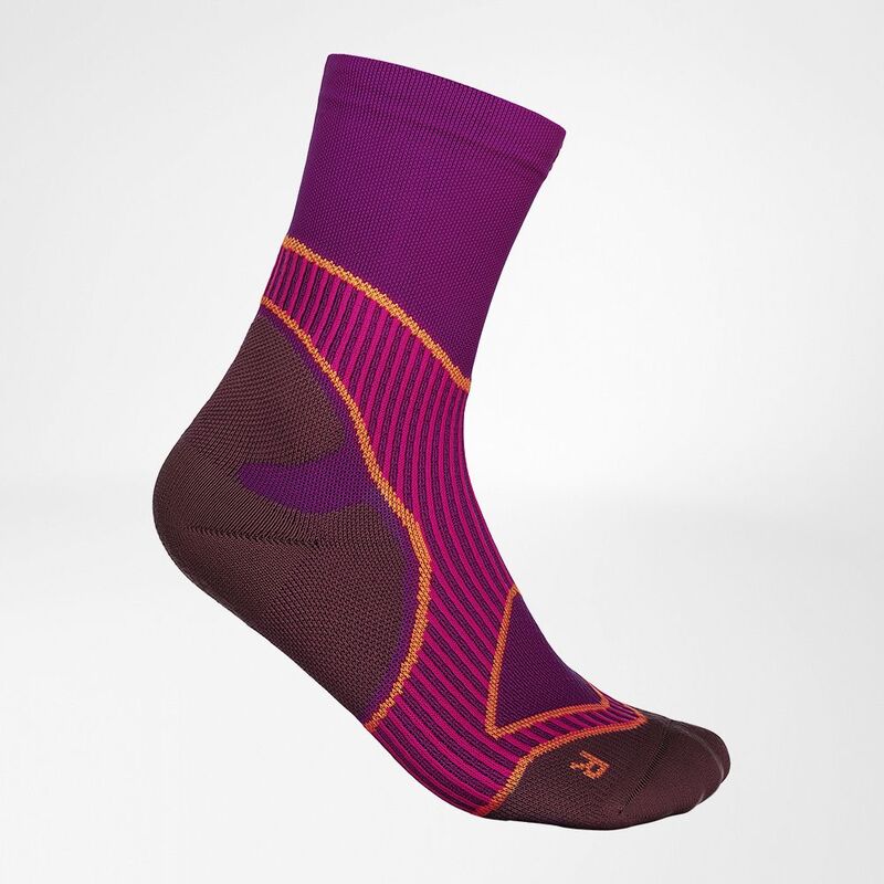 Run Performance Mid Cut Socken