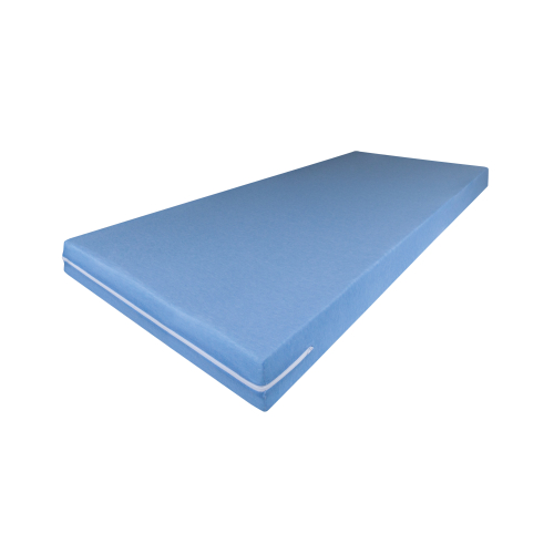 Matratze 200 x 90 x 5 cm, RG 35 Poly Schaum, mit Bezug, gerollt