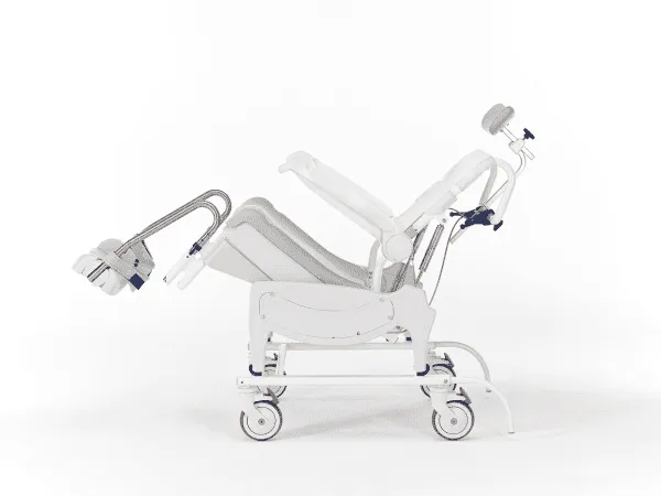 Dusch- und Toilettenrollstuhl AQUATEC OCEAN VIP ERGO mit Topf,Halter,Softsitz
