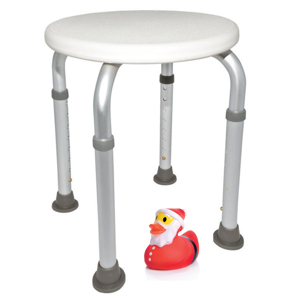 Duschhocker höhenverstellbar (8-fach)