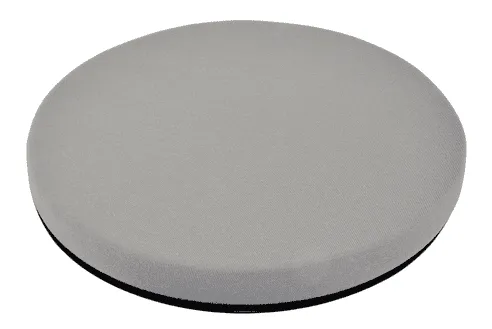 Drehscheibe gepolstert ca.45 x 5 cm grau