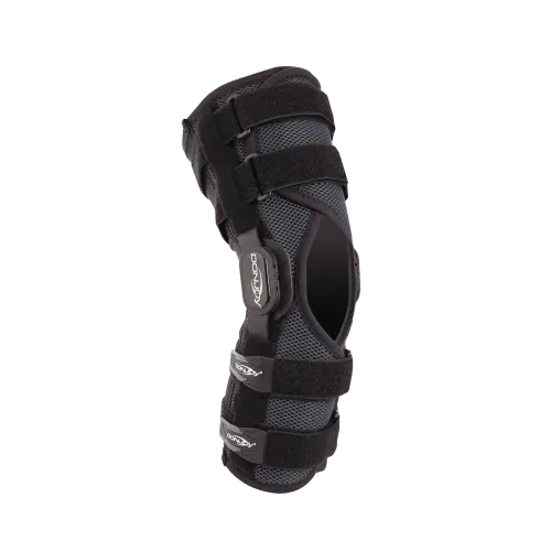 4-Punkt Knie-Softorthese DONJOY Playmaker II WRAP grau-schwarz