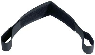 Wadengurt verstellbar mit Klettband schwarz