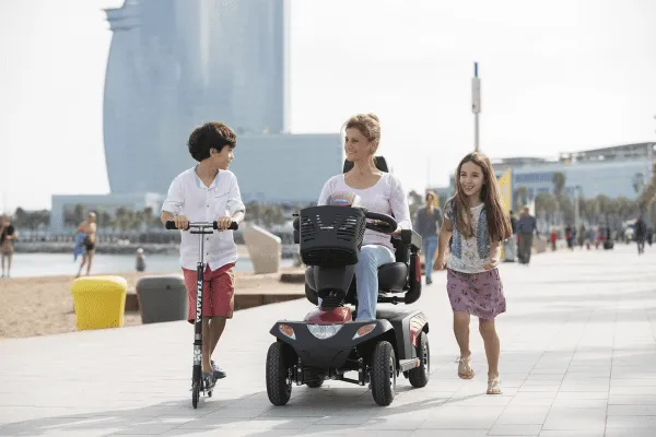 Elektro-Scooter ORION PRO 4-rad, 10 km/h