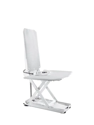 Badelifter ORCA AOK-Paket akkubetrieben, weiß, ohne Bezug+Trans grau, absenkb. Rück., max. 140 kg,