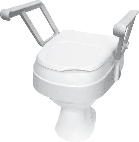 Toilettensitzerhöhung TSE 120, mit Armlehnen