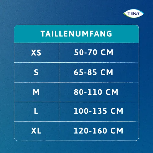 TENA Pants PROskin Super S, Hüfte 65-85 cm (1 Karton: 4 x 12 Stück)