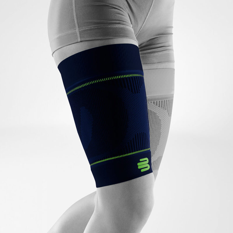 Sports compression sleeves upper leg Oberschenkelbandage