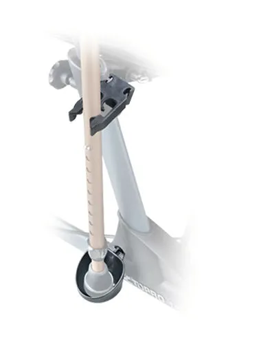 Stockhalter für Rollator Troja 2G/Classic/Neuro schwarz