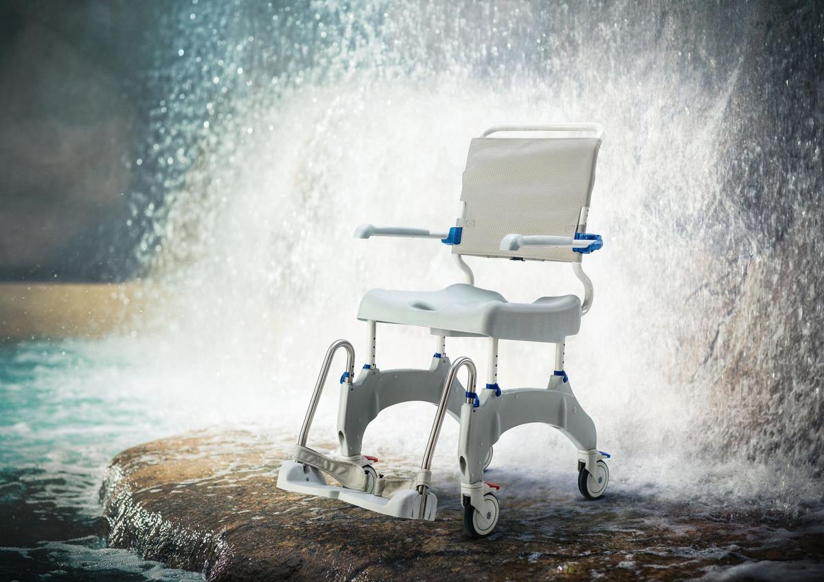 Ocean Ergo Dusch- und Toilettenrollstuhl