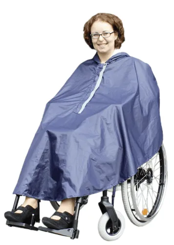 Rollstuhl-Regenponcho ROLKO-rainPRO blau