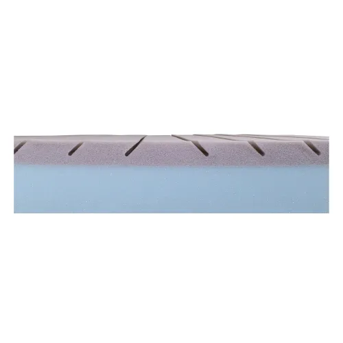 Matratze Compact DuoCare, Längseinschnitte (Typ 1 BW) 200 x 90 x 12 cm, schwer entzündbar