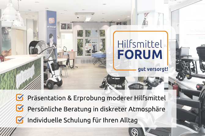 Hilfsmittel-Forum am August-Bebel-Platz 6 in Bochum