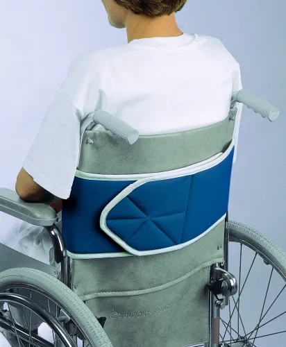 Bauchgurt blau, Breite 18 cm