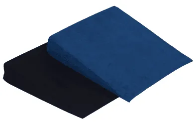 Gesundheits-Keilkissen Uni mit Reißverschluss 38x38x8/1cm