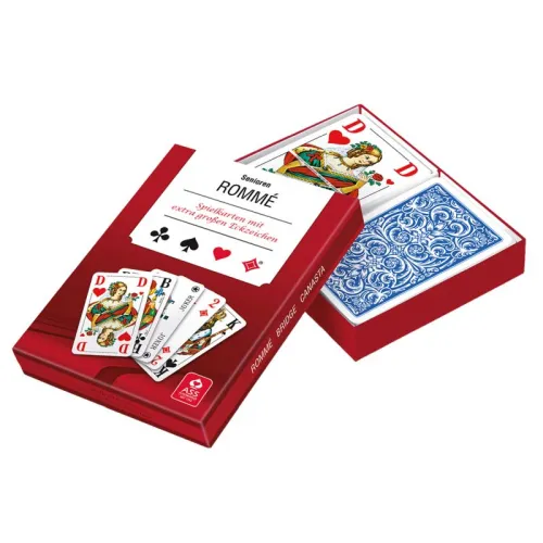 Spielkarten mit extra großen Zeichen