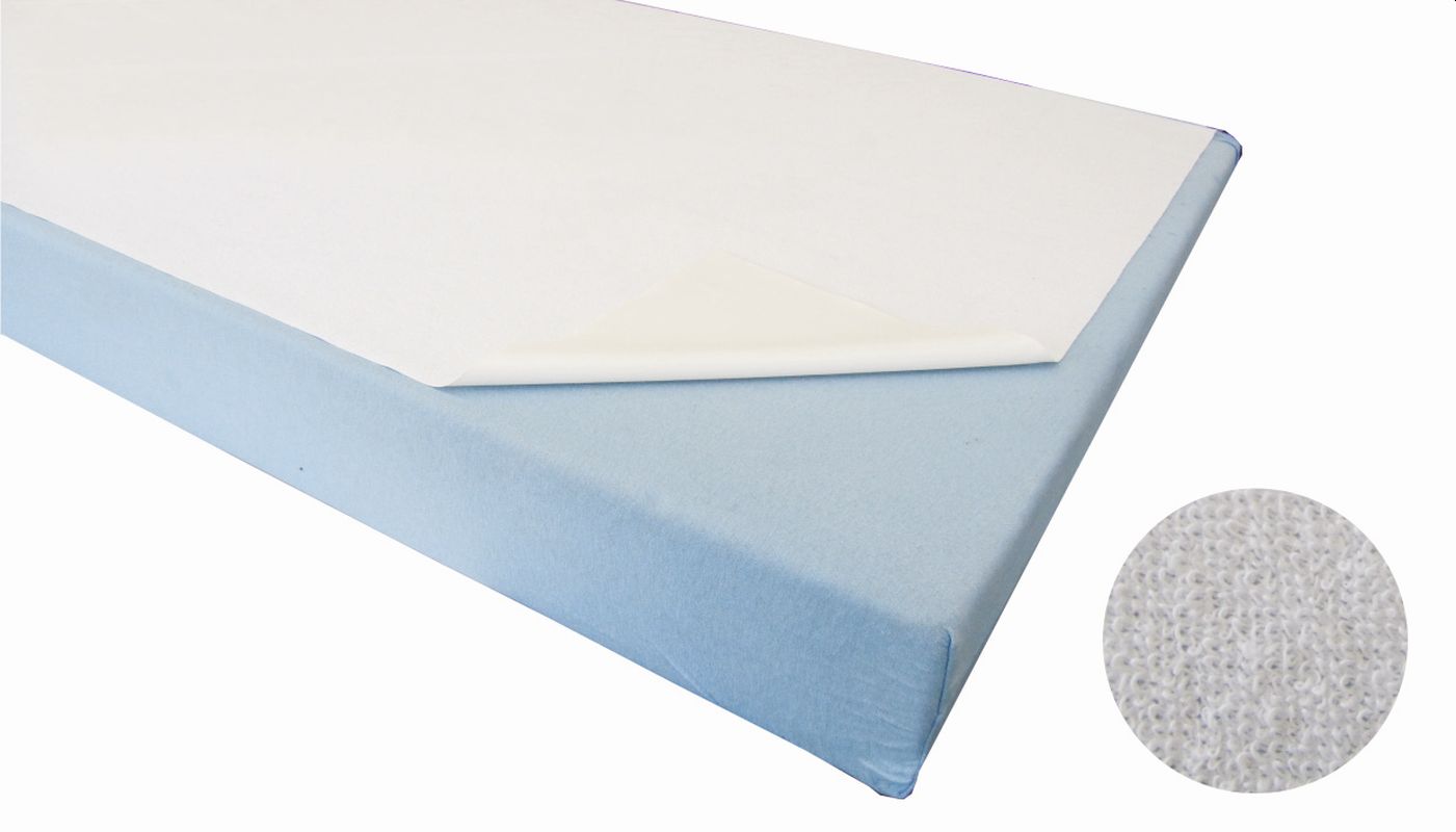 Bettschutzeinlage Frottee, weiß