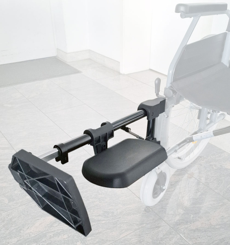 Höhenverstellbare Beinstütze für 1.300 UF / 2.920 Moly schwarz