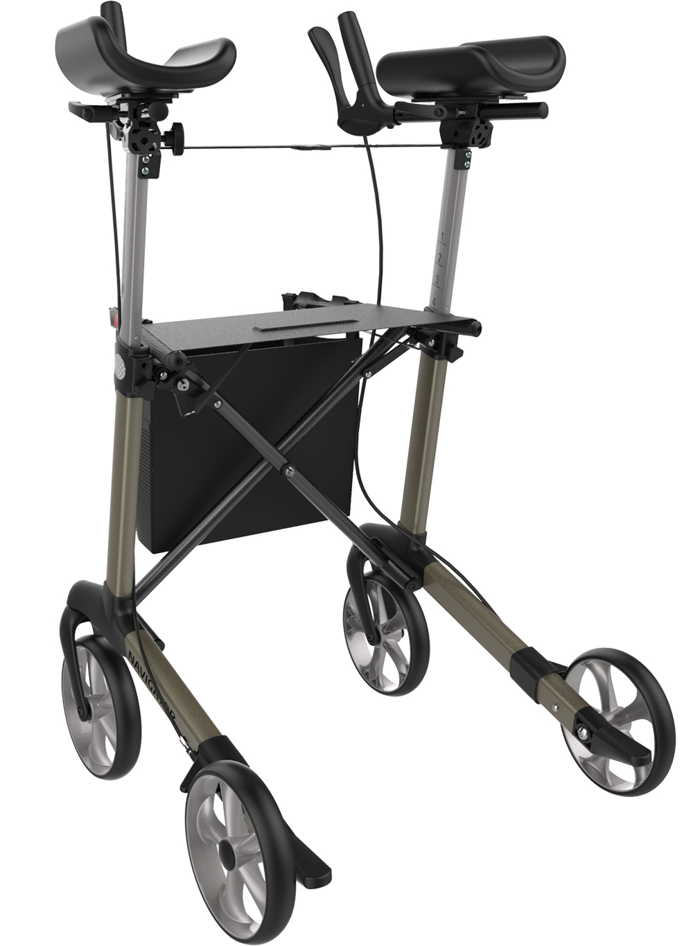 Navigator Arthritis Rollator mit festen Unterarmauflagen