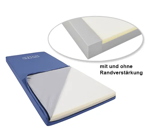 aks-Duoplot AD-Matratze mit Inko-Air 90x200x12 cm, gerollt
