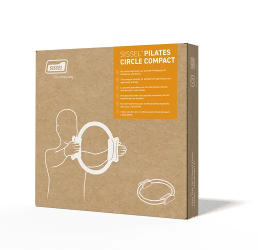 SISSEL Pilates Circle Compact 30cm inklusive Übungsposter grün