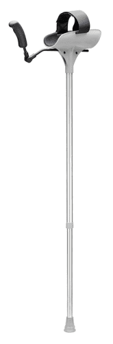 Arthritis-Gehstütze bis 140kg schwarz/grau