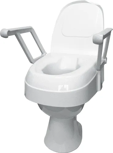 Toilettensitzerhöhung TSE 120, mit Armlehnen