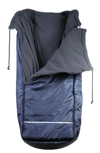 Schlupfsack ROLKO-THERMO Fleece/Nylon blau