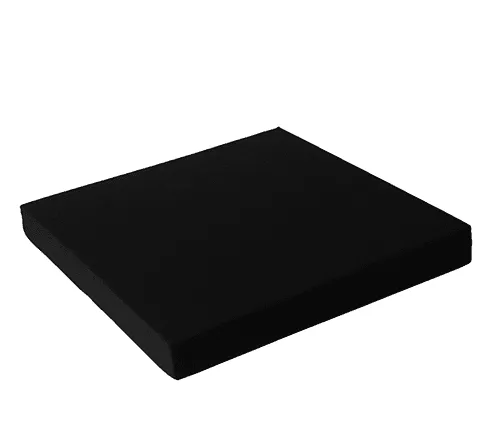 Sitzkissen EcoKiss ohne Rutschstopp Höhe 3 cm schwarz