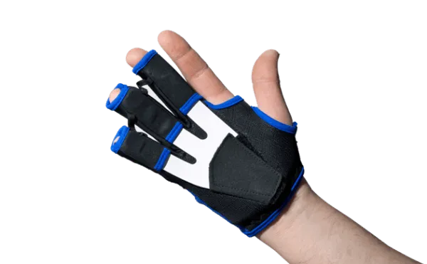 Nachtlagerungs-Schiene FixxGlove super plus, schwarz-blau-weiß