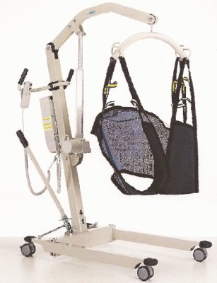 Vassilli Patientenlifter mit Bügel und Hebetuch