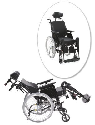 Multifunktionsrollstuhl Netti 4U Comfort CE PLUS